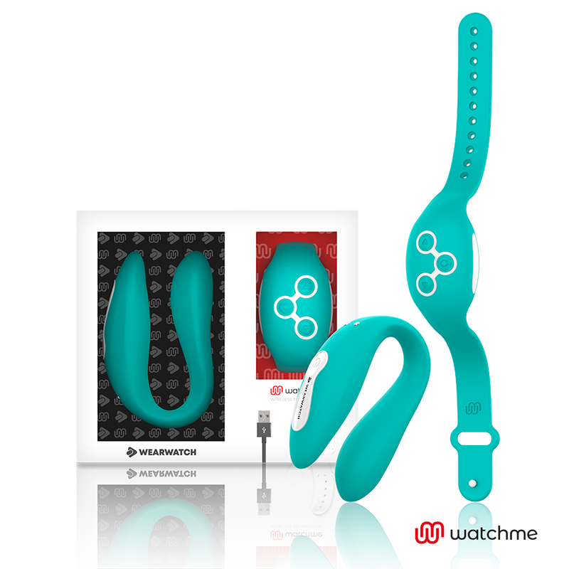 WEARWATCH - DUAL TECHNOLOGY WATCHME LICHTGROENE VIBRATOR