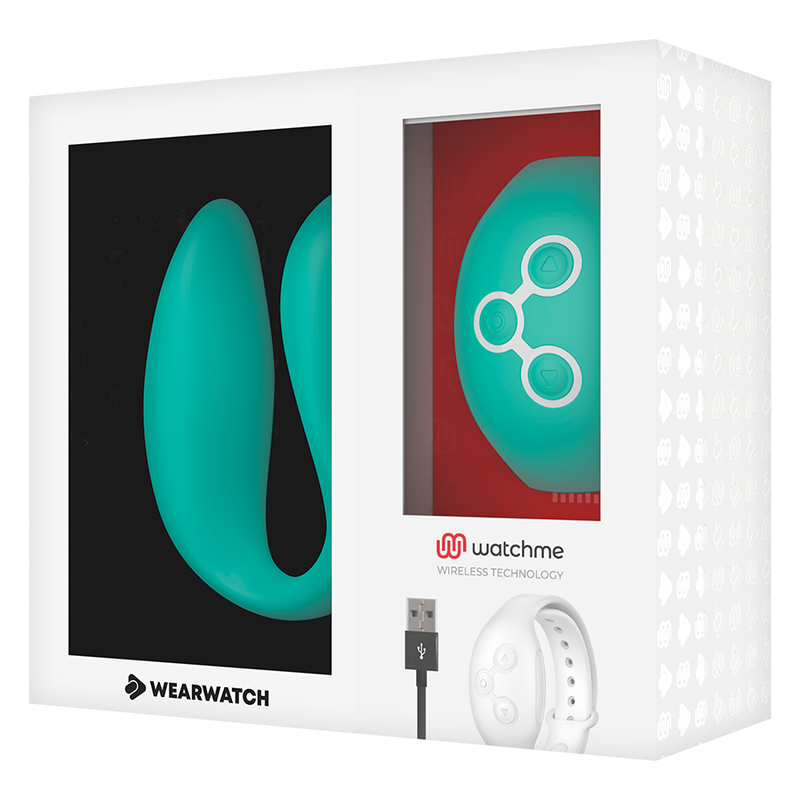 WEARWATCH - DUAL TECHNOLOGY WATCHME LICHTGROENE VIBRATOR
