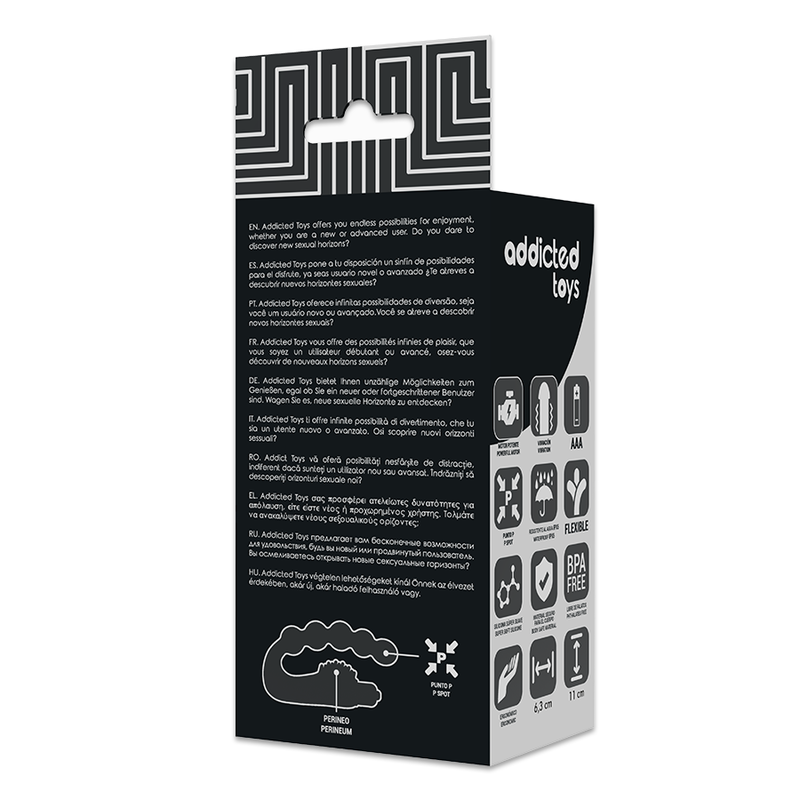 ADDICTED TOYS - ANAAL MASSEUR PROSTAAT MET TRILLING