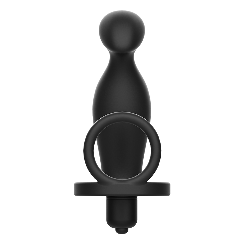 ADDICTED TOYS - BUTTPLUG MET ZWARTE SILICONEN RING 12 CM