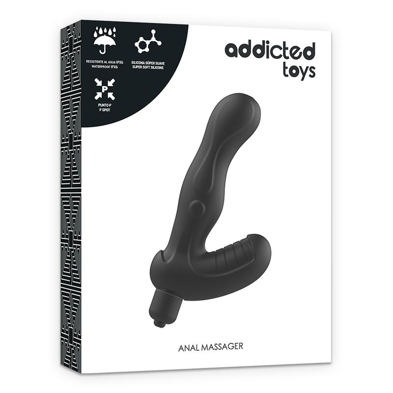 ADDICTED TOYS - P-SPOT VIBE SILICONE PROSTAAT ANALE STIMULATOR